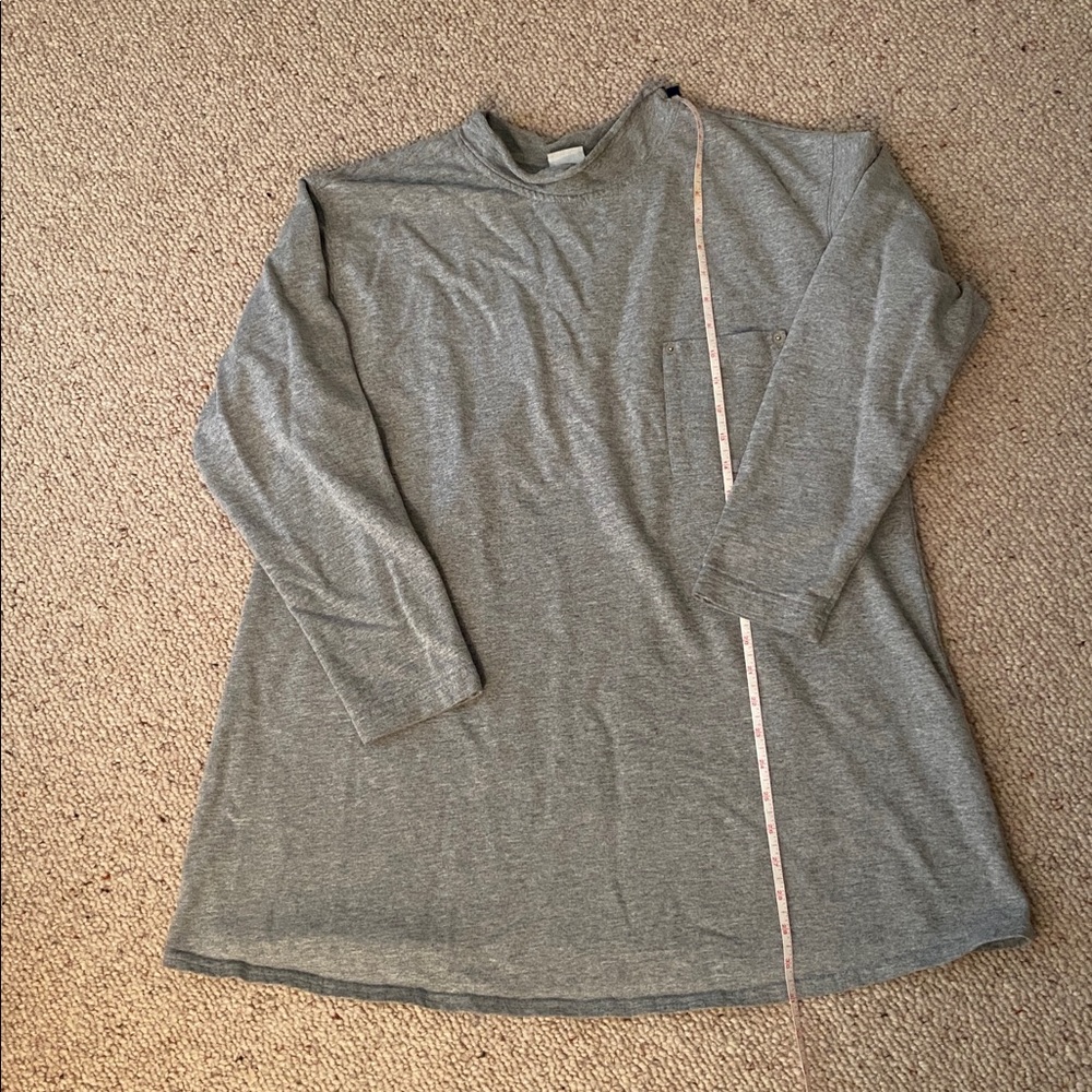 Take nine maternity tunic grey 100% cotton sweater